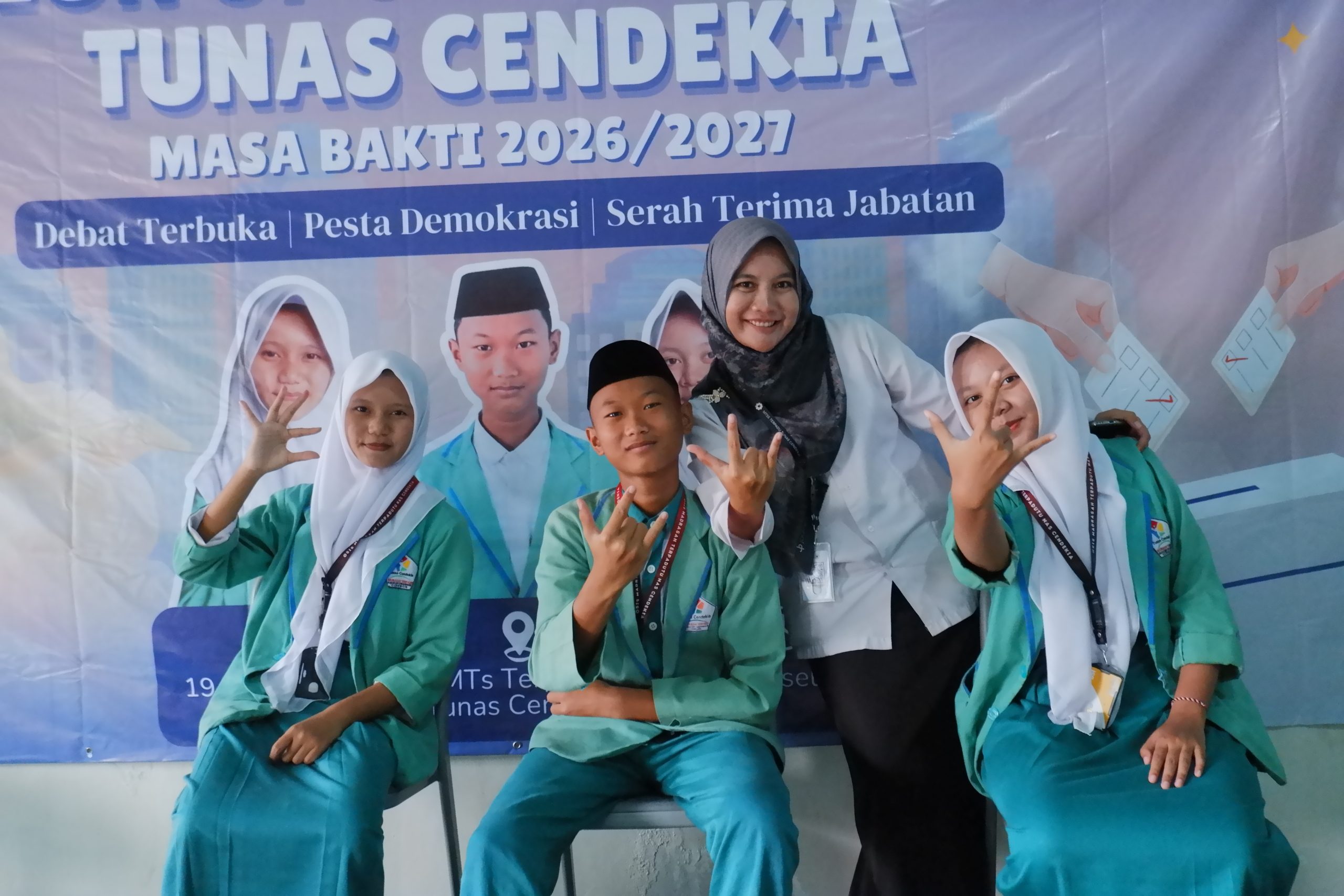Pemilihan Ketua OSIS MTs-MA Terpadu Tunas Cendekia