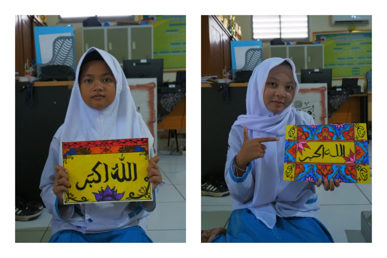 “Dari Coretan Menjadi Kebanggaan: Ketika Kaligrafi Siswa MTsS Terpadu Tunas Cendekia Mengungkap Potensi Tersembunyi”